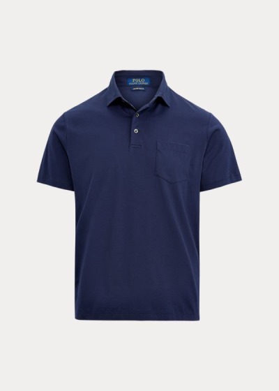 Men's Polo Ralph Lauren Custom Slim Fit Jersey Polos | 731528IFS